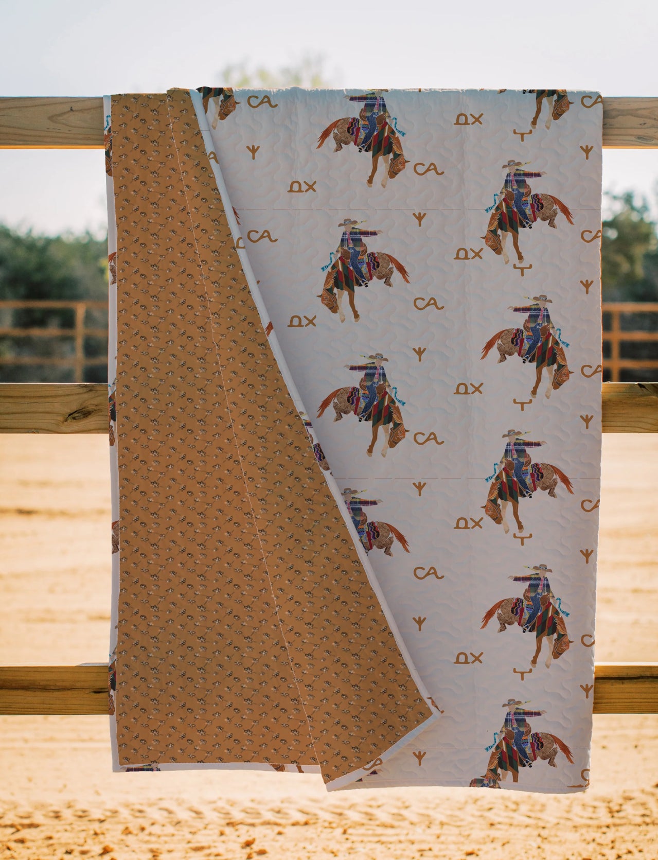 Casey Cowgirl Queen Quilt