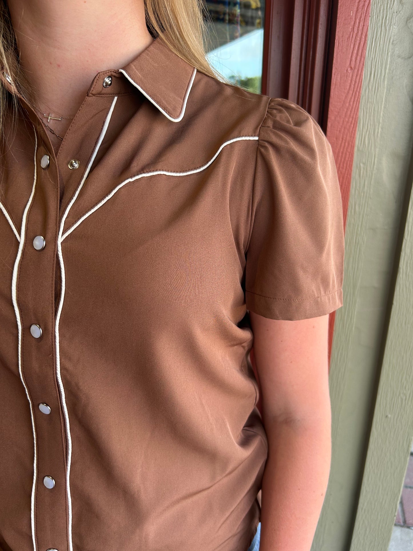 Brazos Shirt - Brown