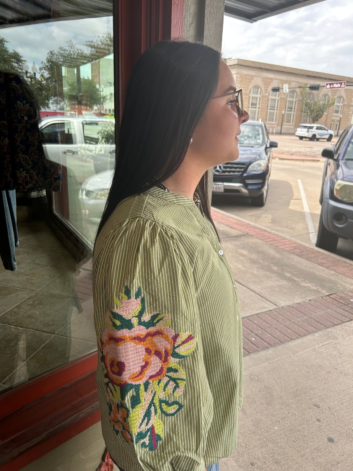 Tanzi Top - Olive