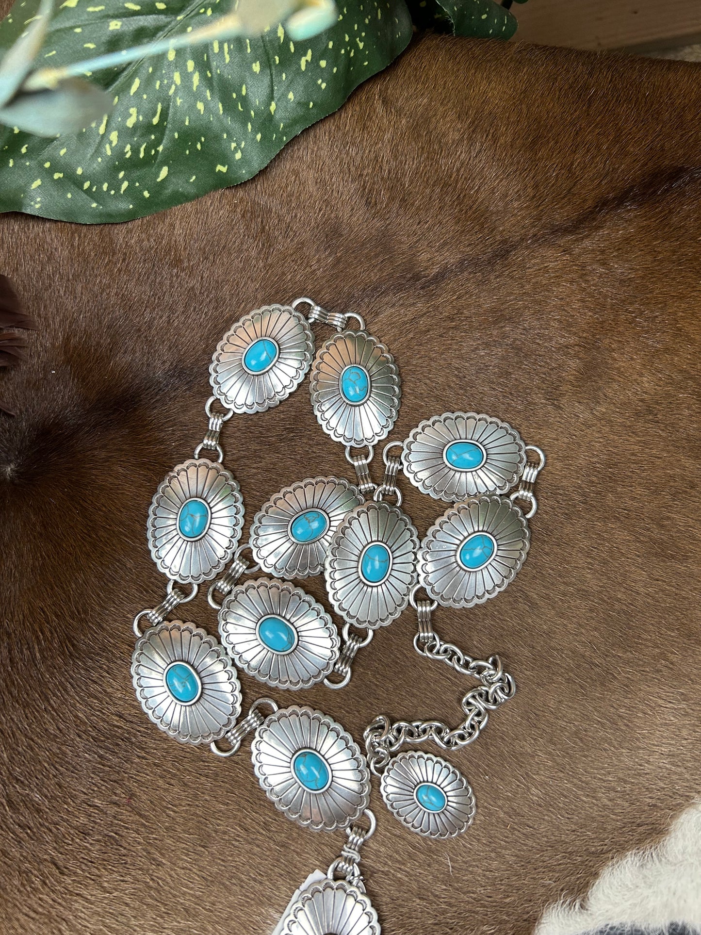 Farmington Concho Chain Belt