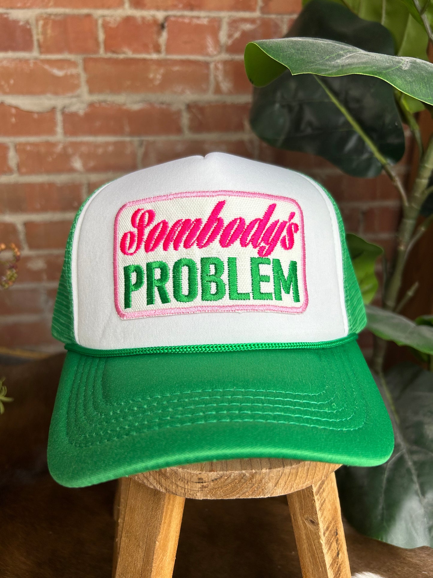 Somebody'd Problem Trucker Cap
