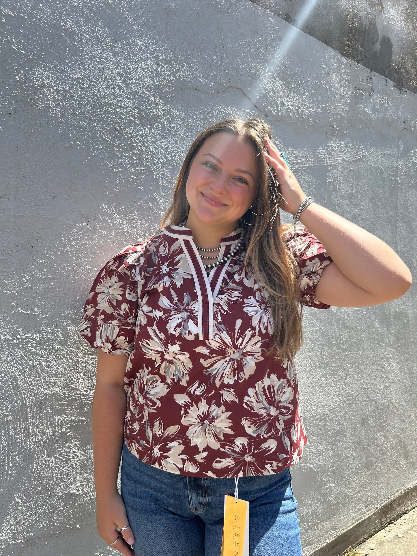 Aggie Mom Top