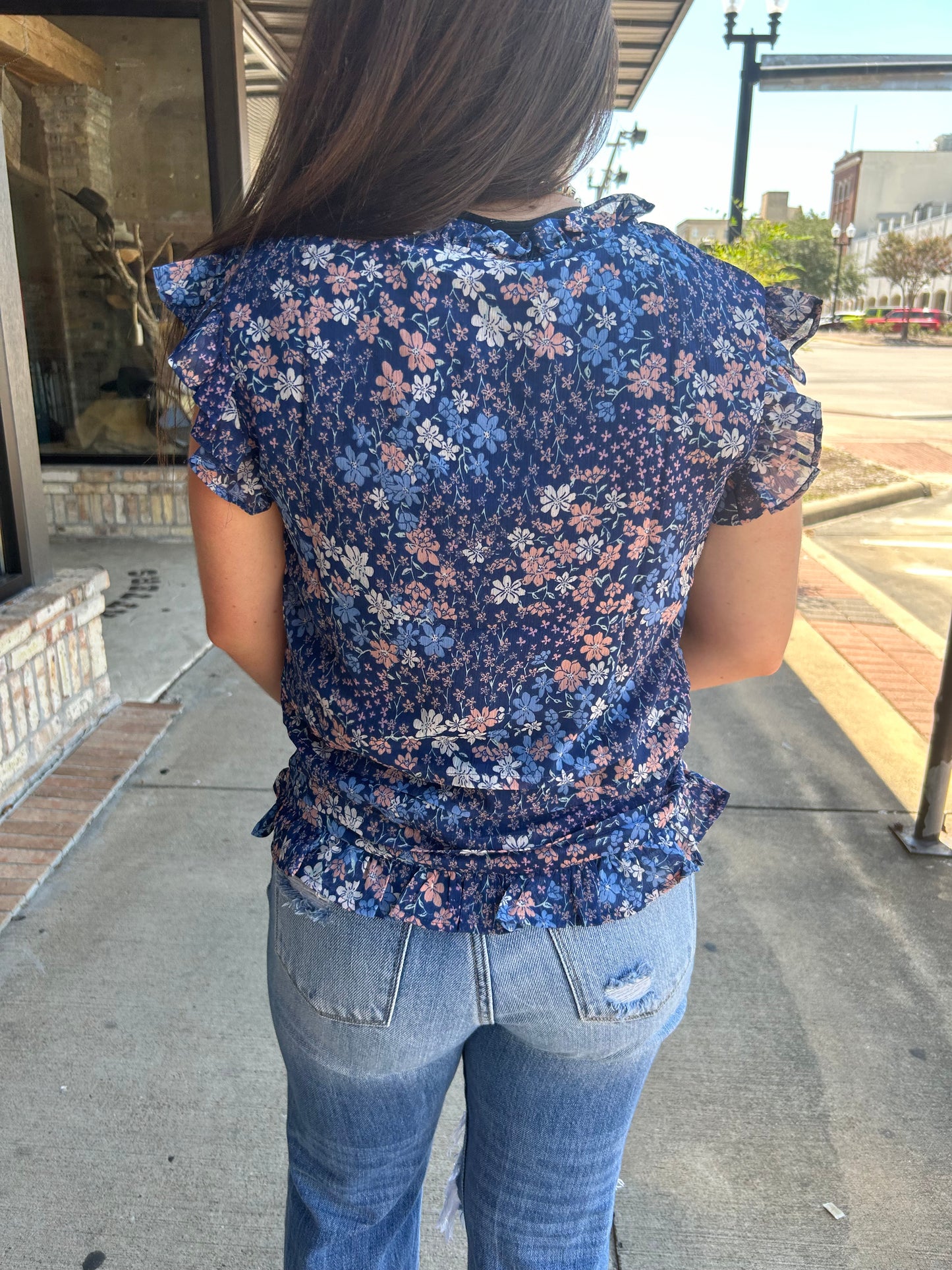 Dina Coco Floral Top