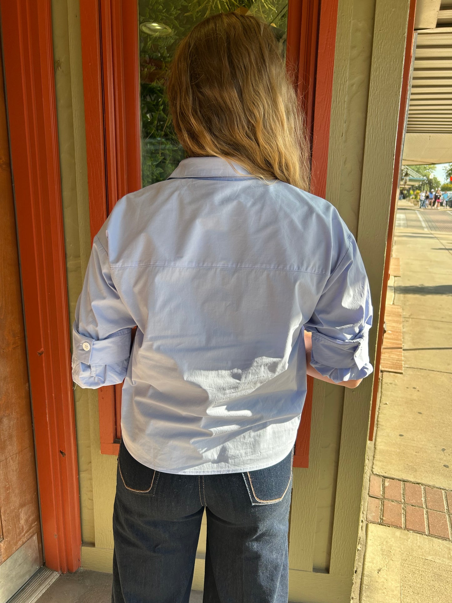 Carter Top - Lt. Blue