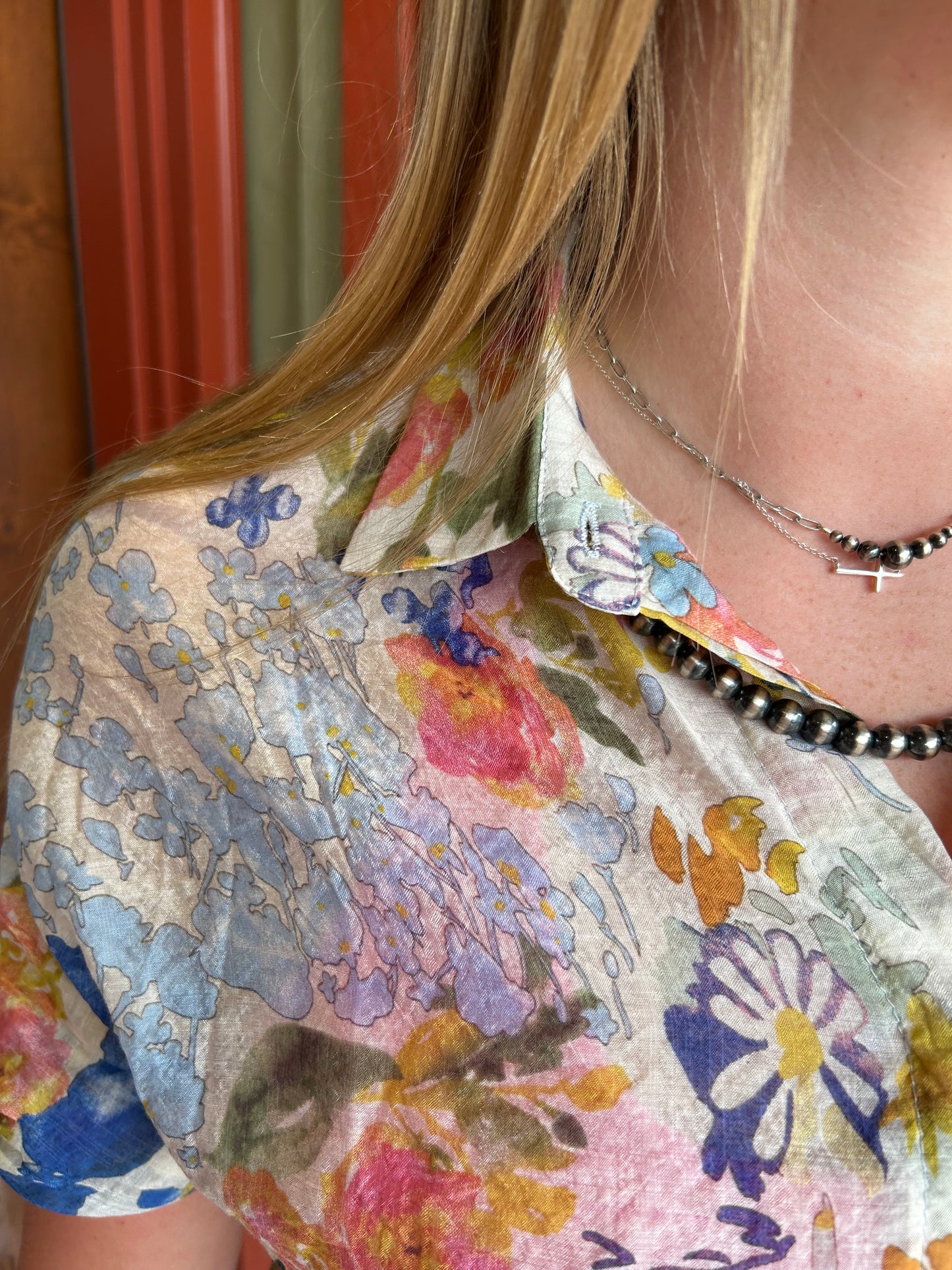 Blossom Shop Tie Sleever Top