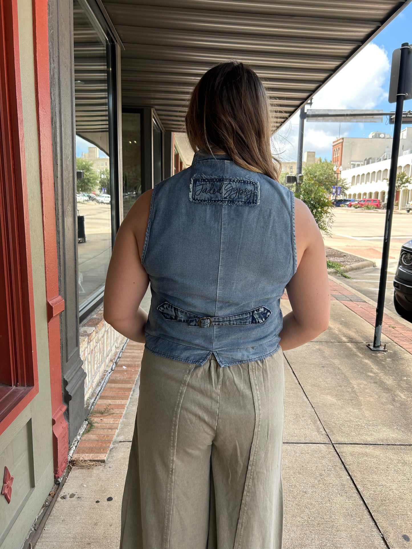 Chambray Mezmerized Vest