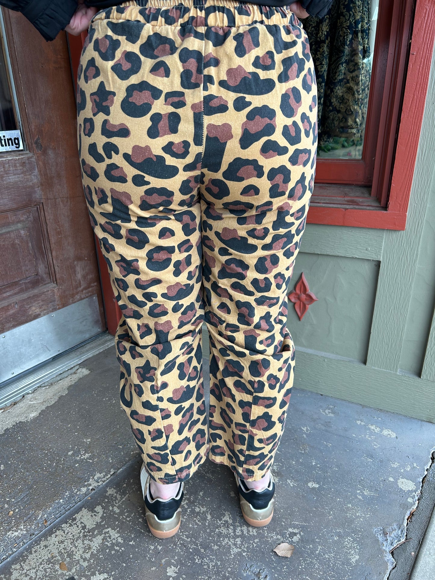 Western Cheetha Barrel Pant