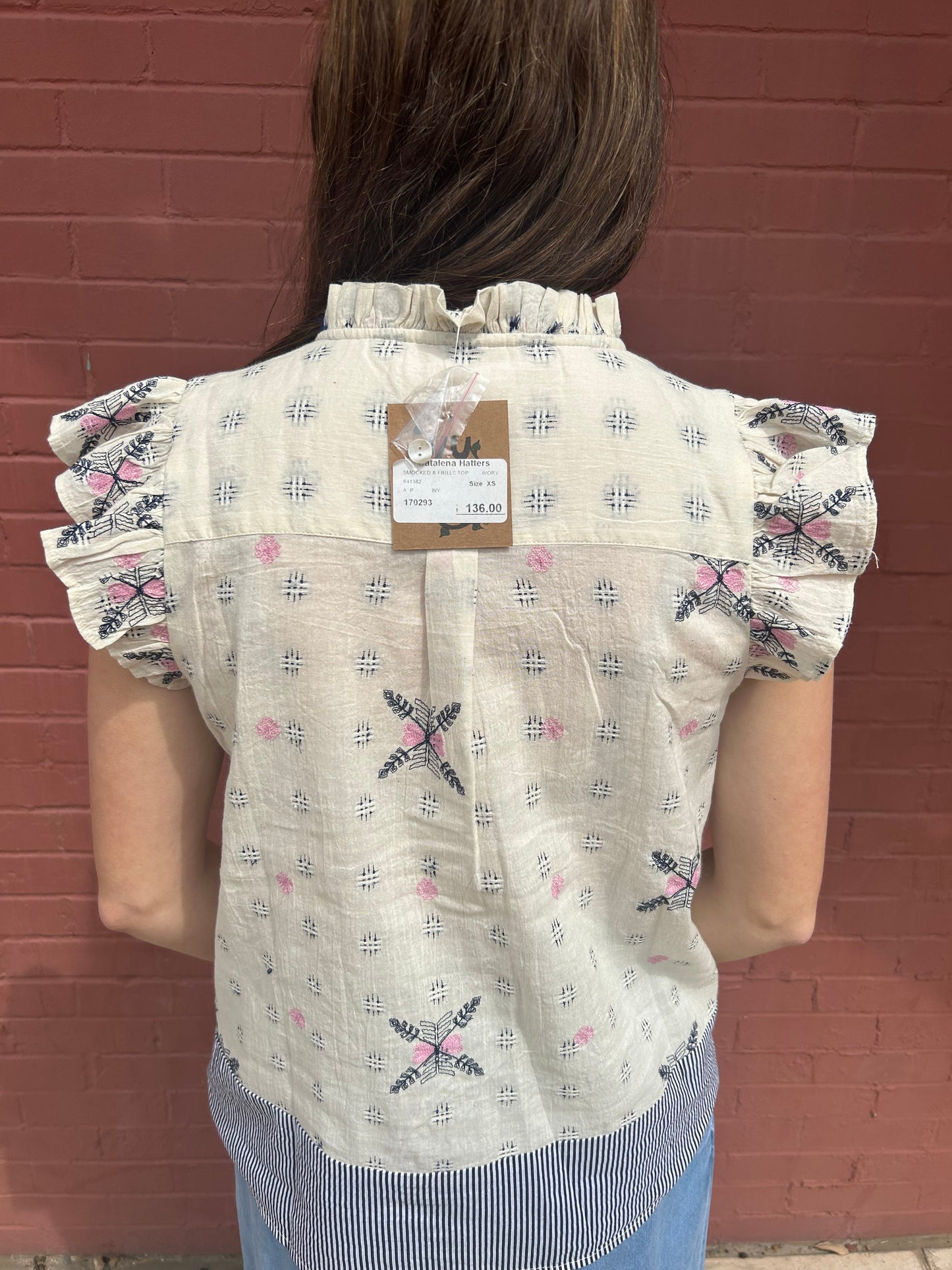 Smocked & Frills Top