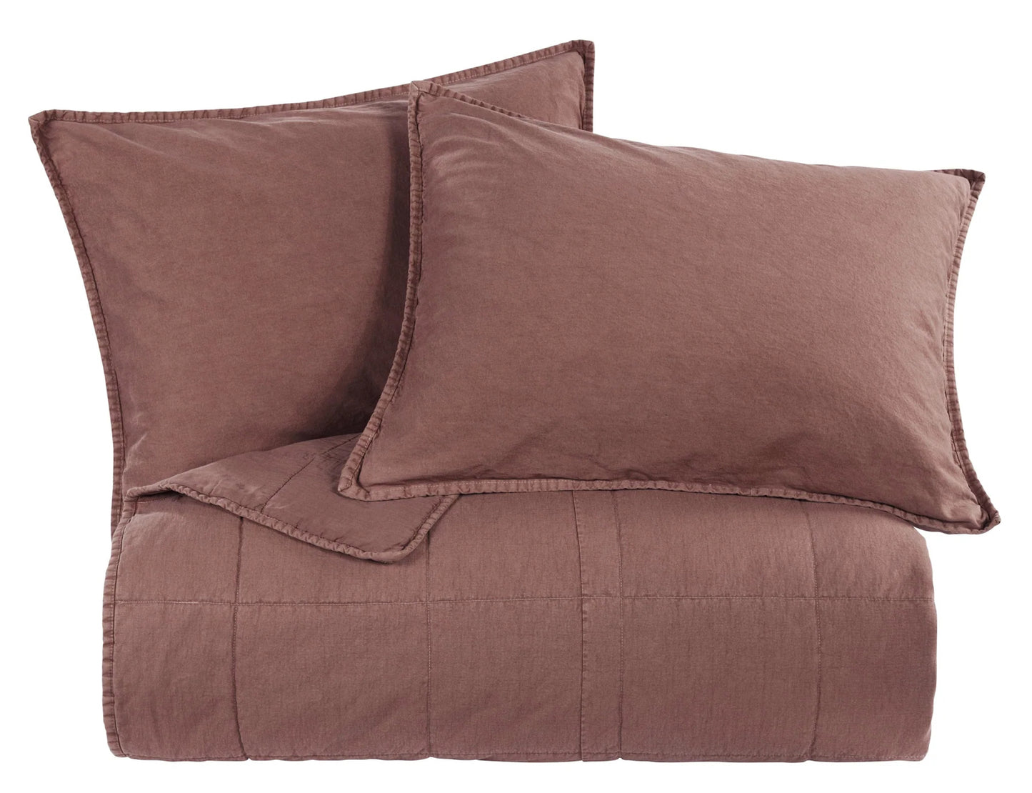 Stonewash Cotton Canvas Coverl - KING
