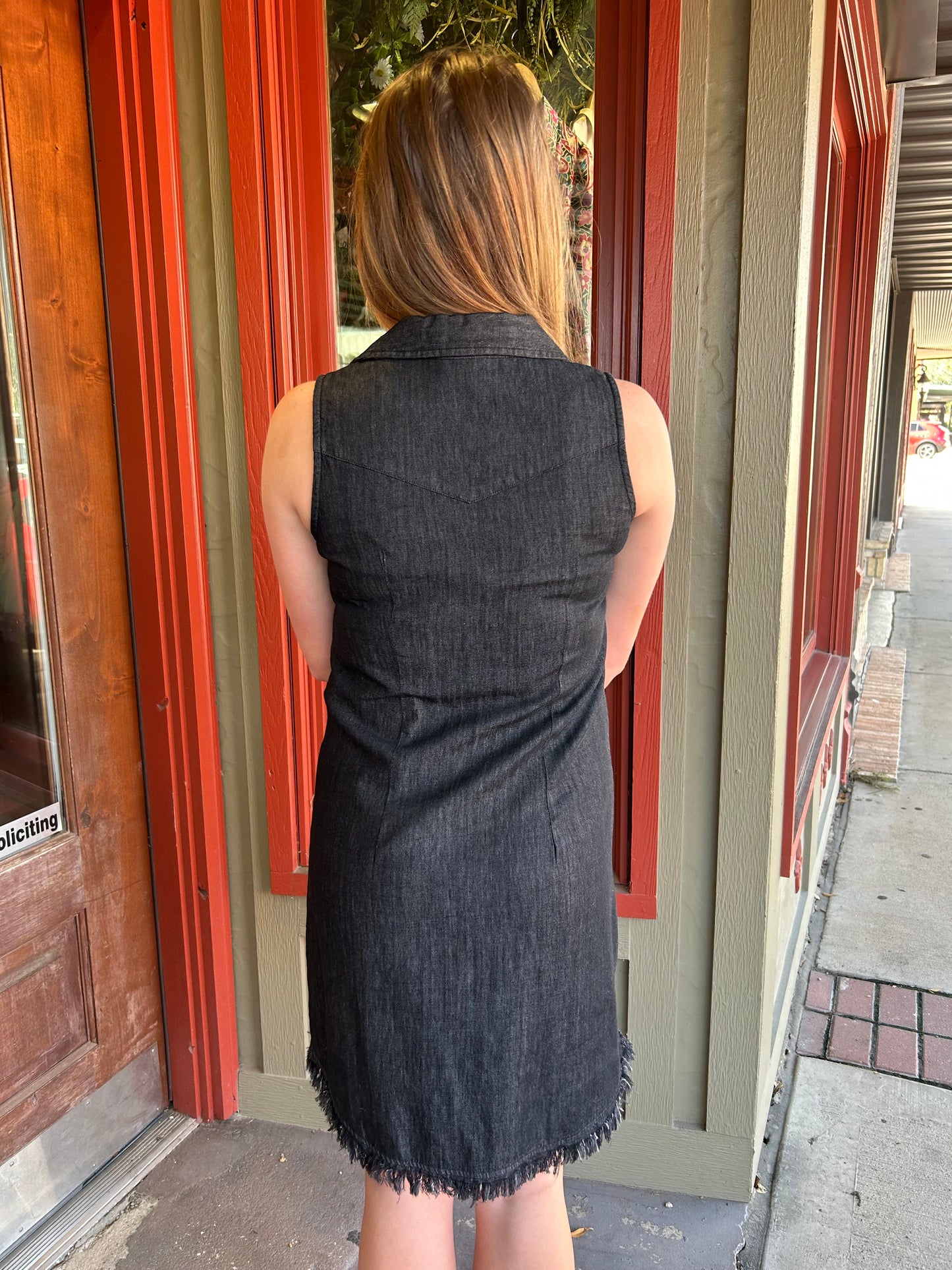 Trisha Chambray Dress