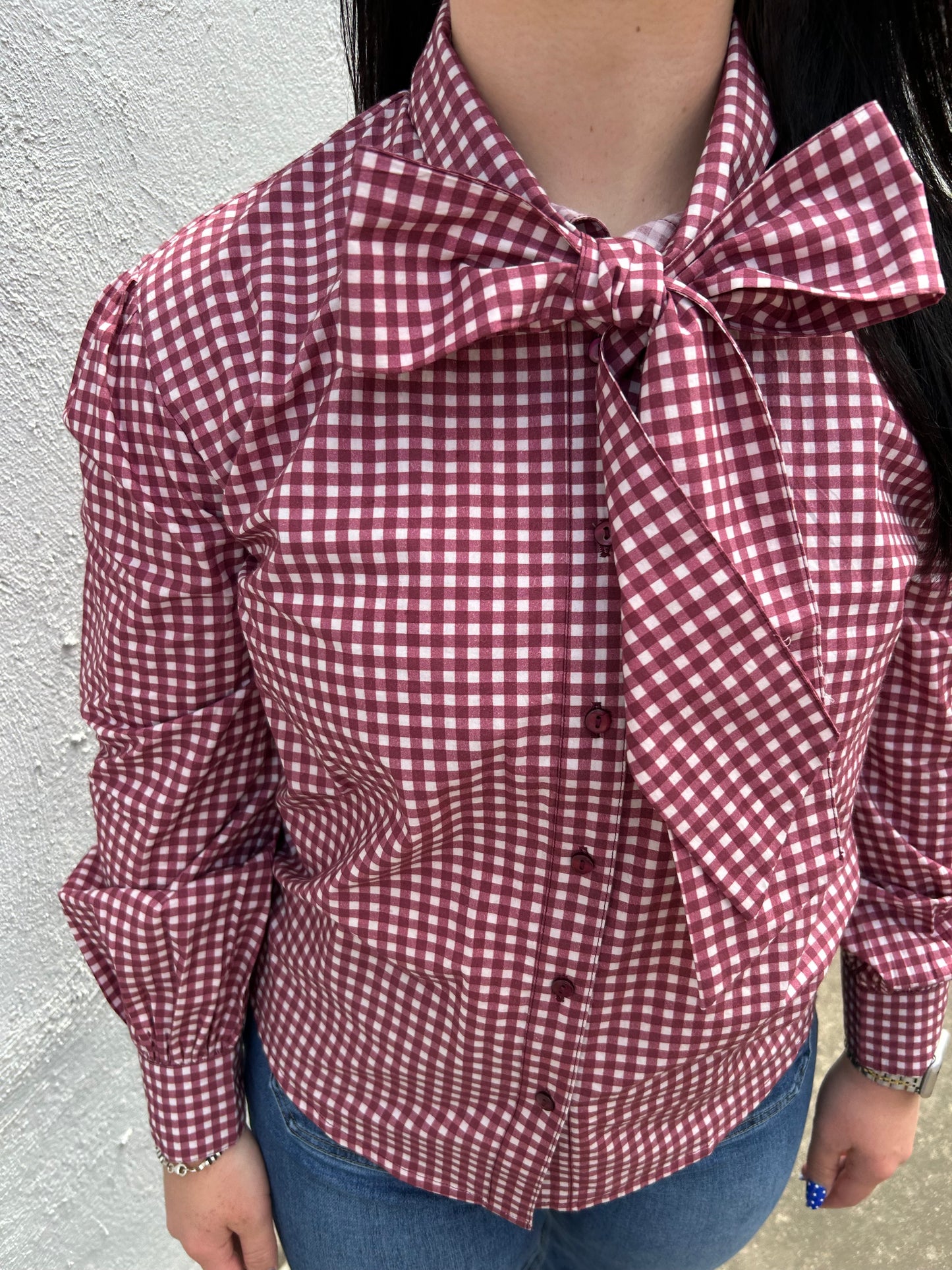 Sadie Top - Maroon