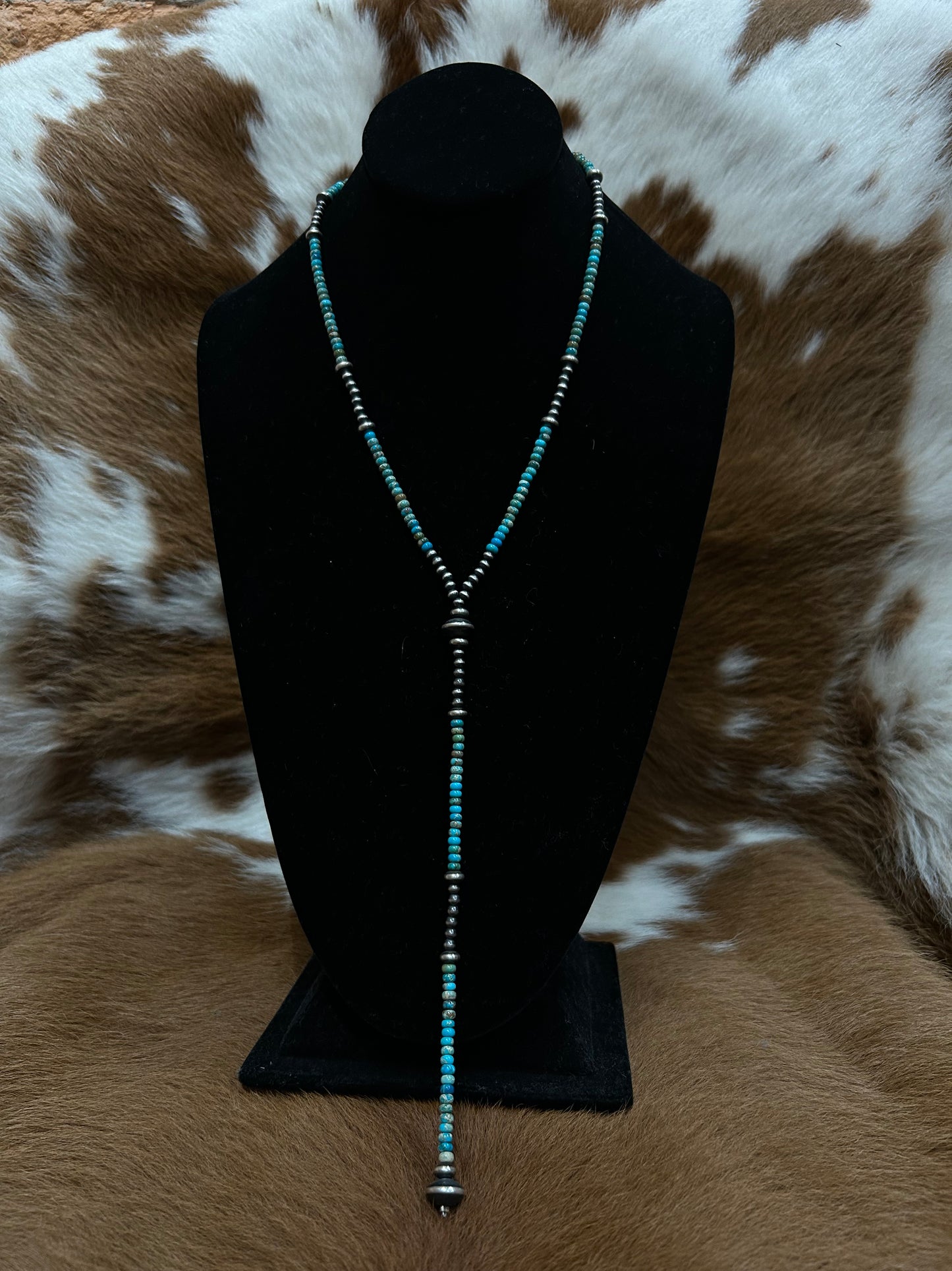 Lariat Style Navajo Necklace