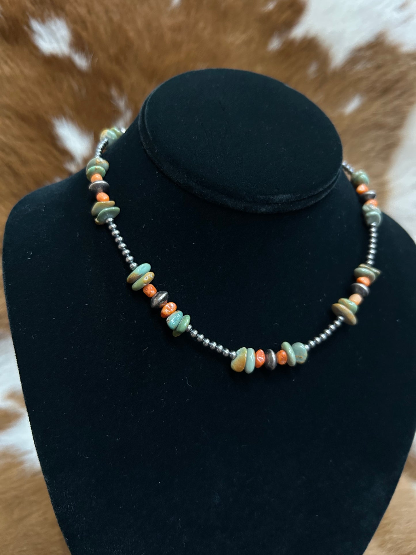 Green Turq 22 Stone Spiney & Navajo