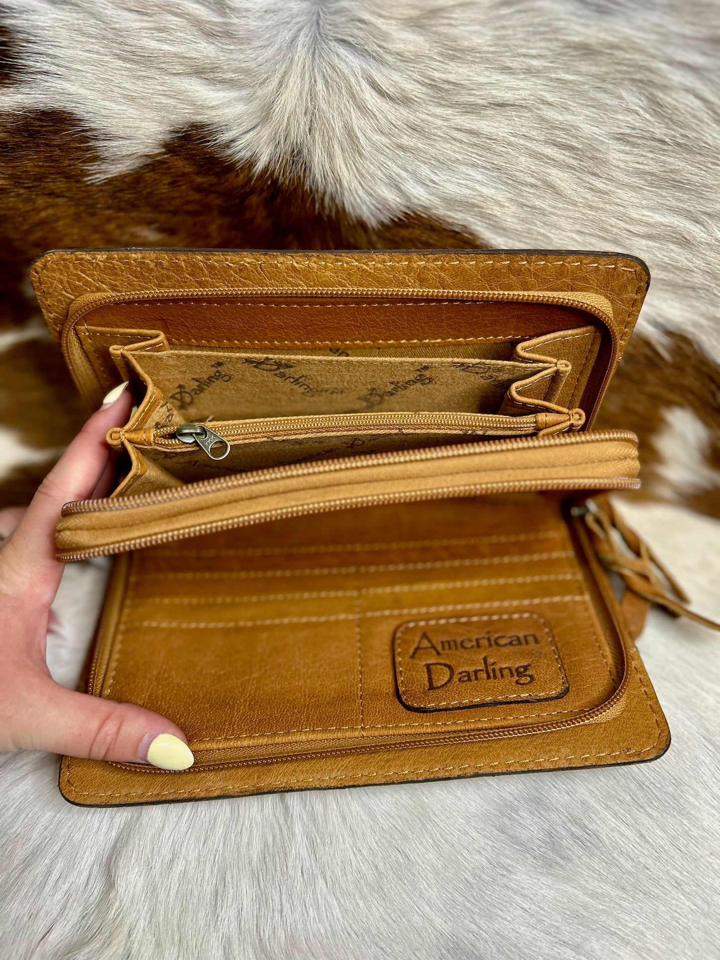Tooled Book Wallet