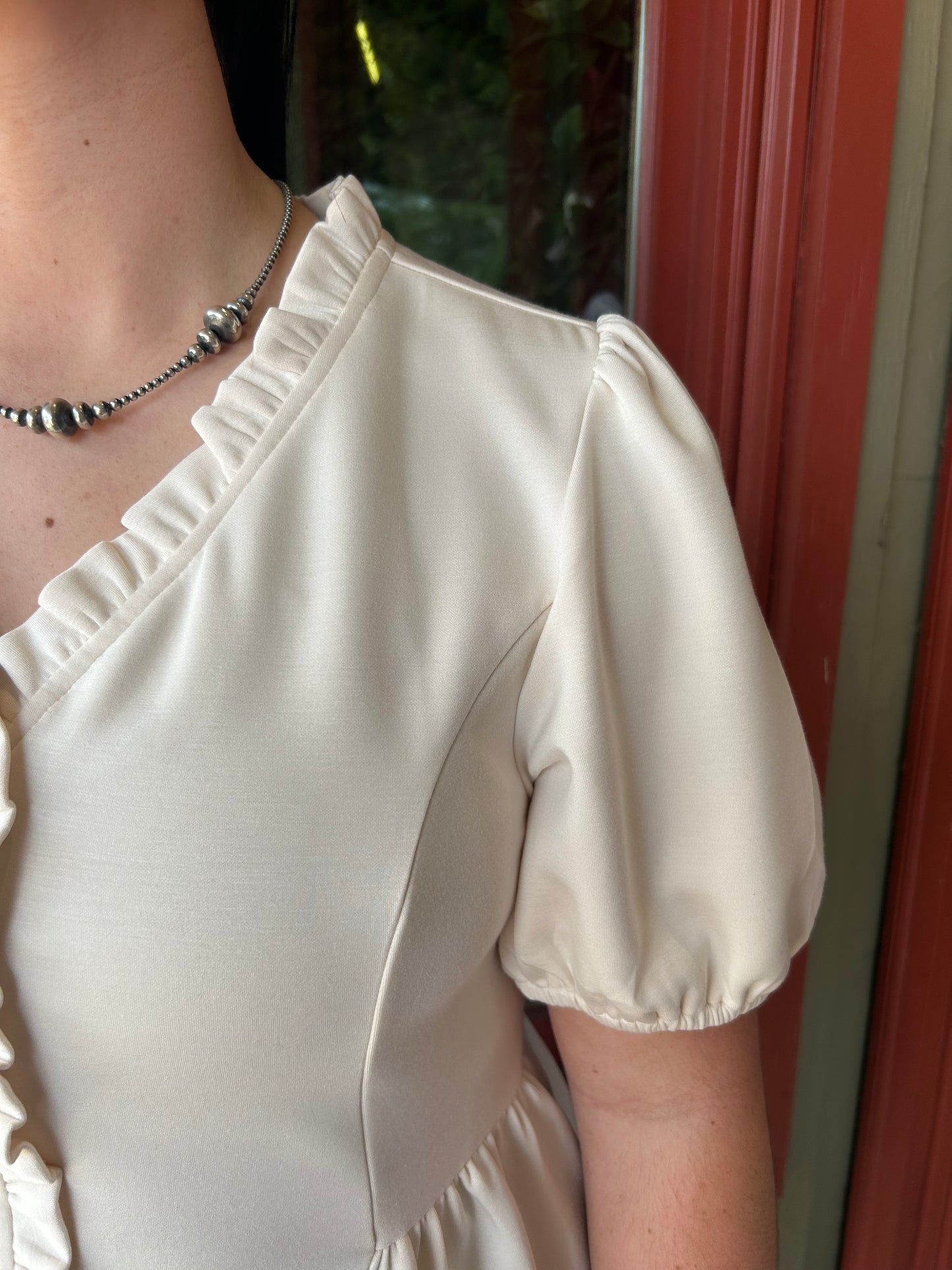 Babydoll Top- Cream