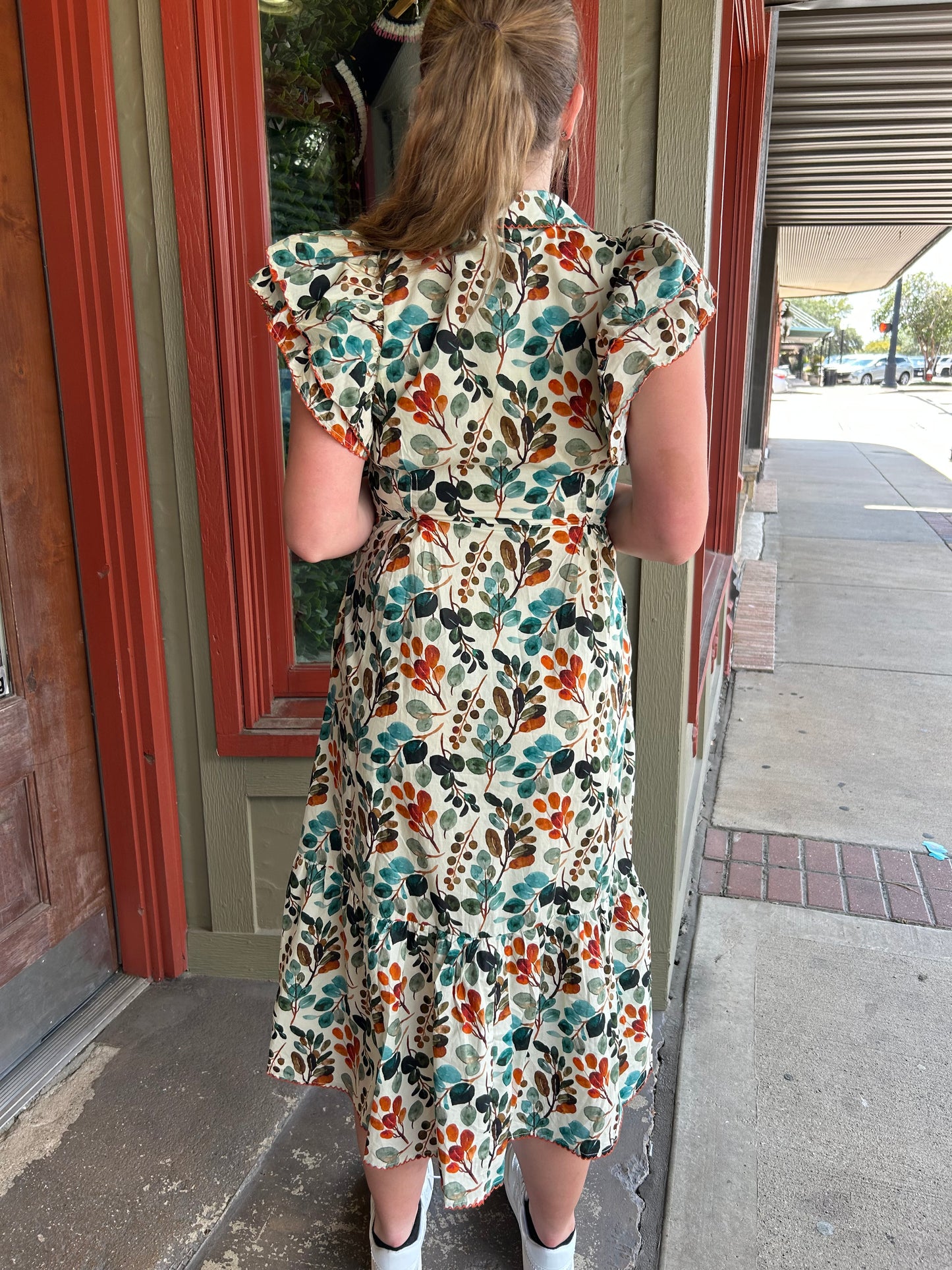 Wine Garden Dress