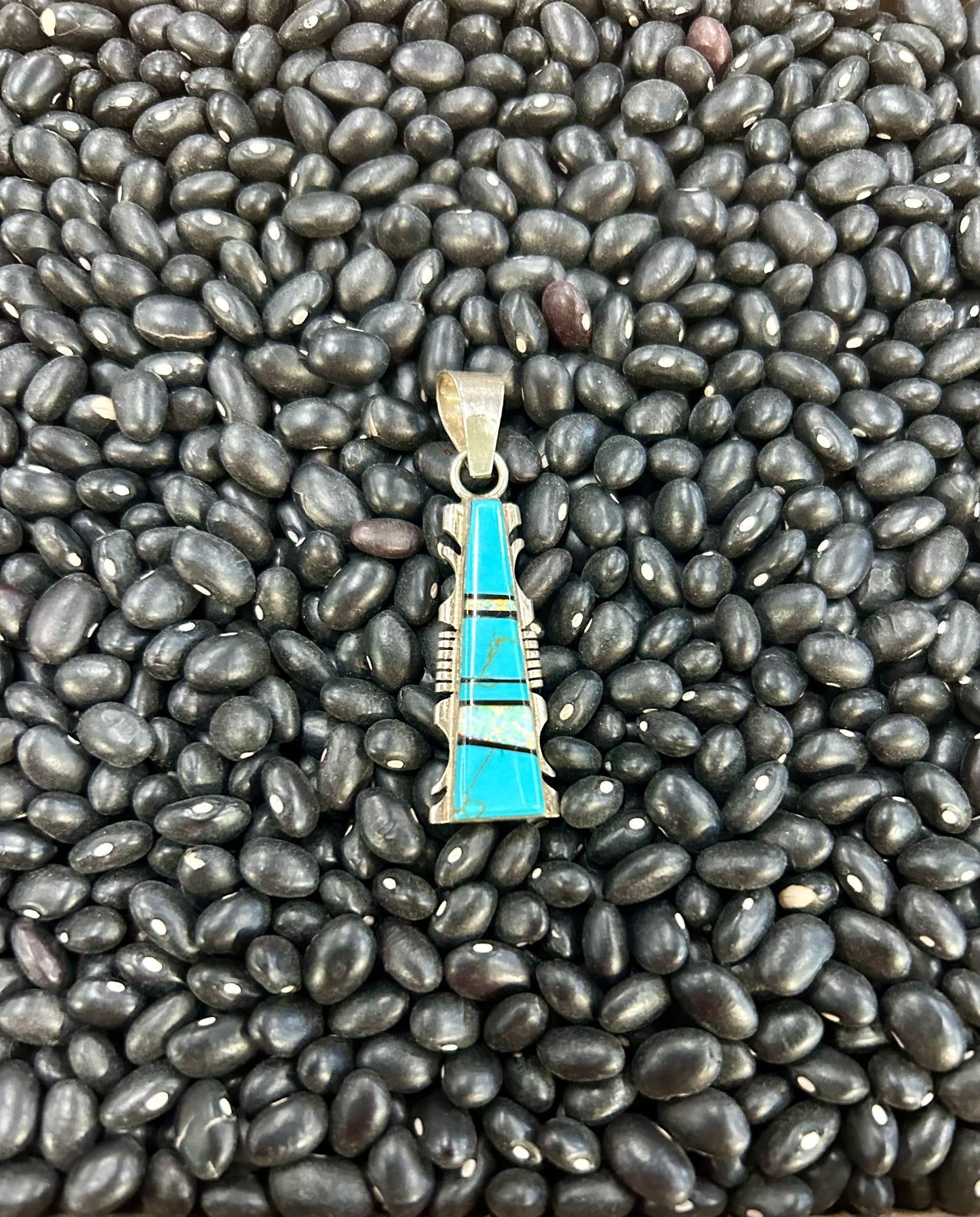 Turq & Opal Pendant