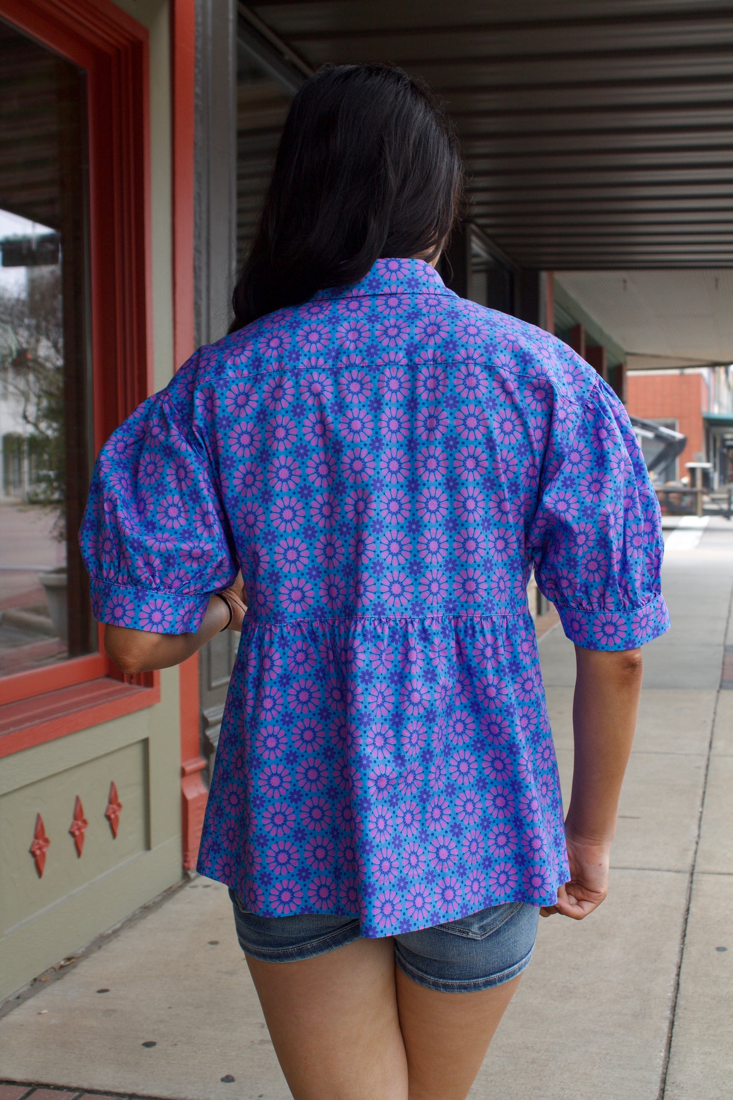 Puff Sleeve Shacket