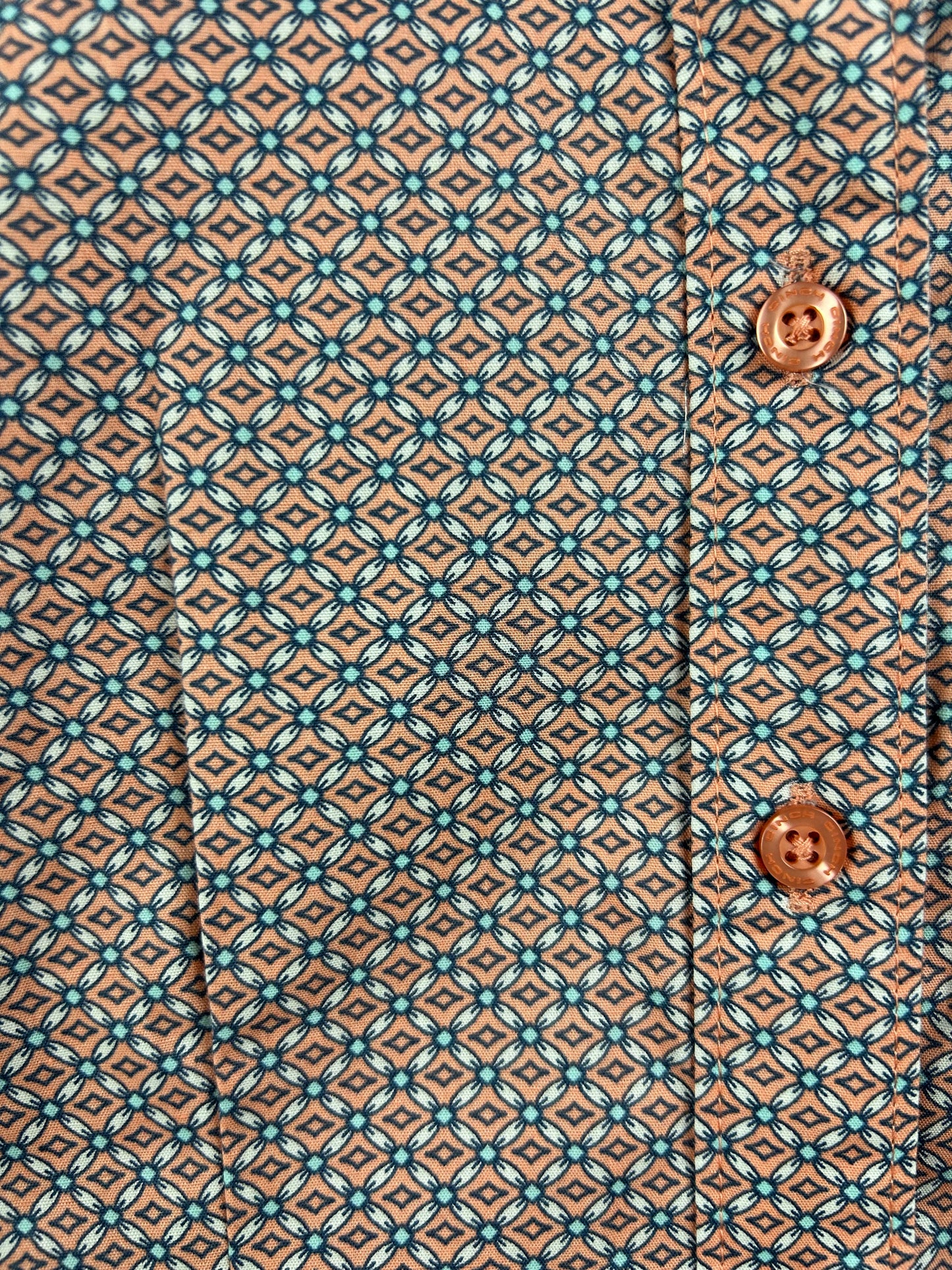 Basketweave Button Down