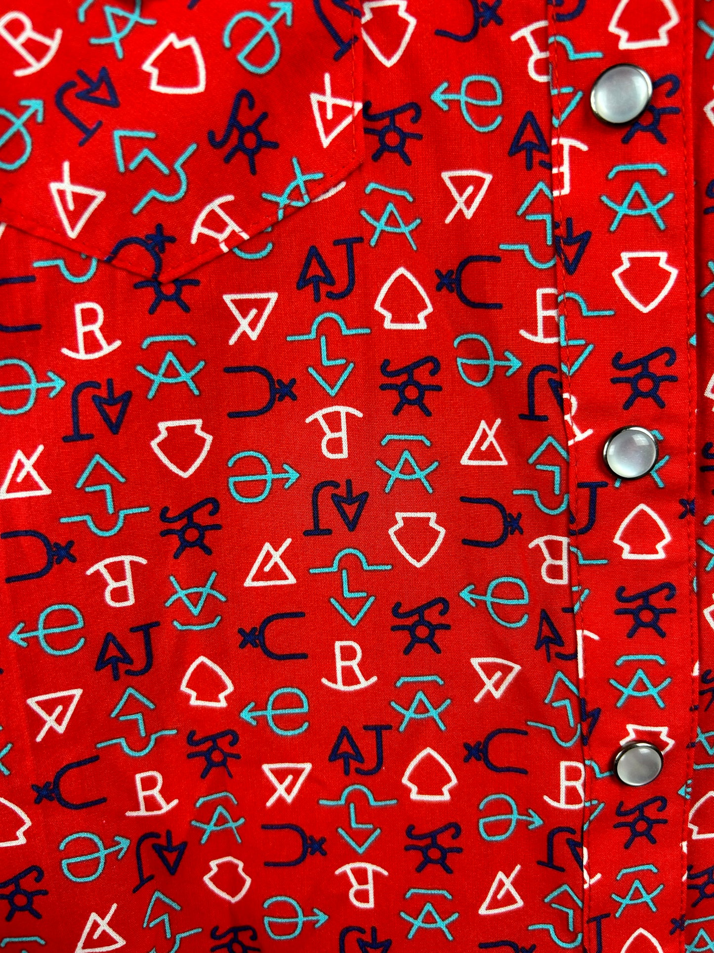 Branded Button Down