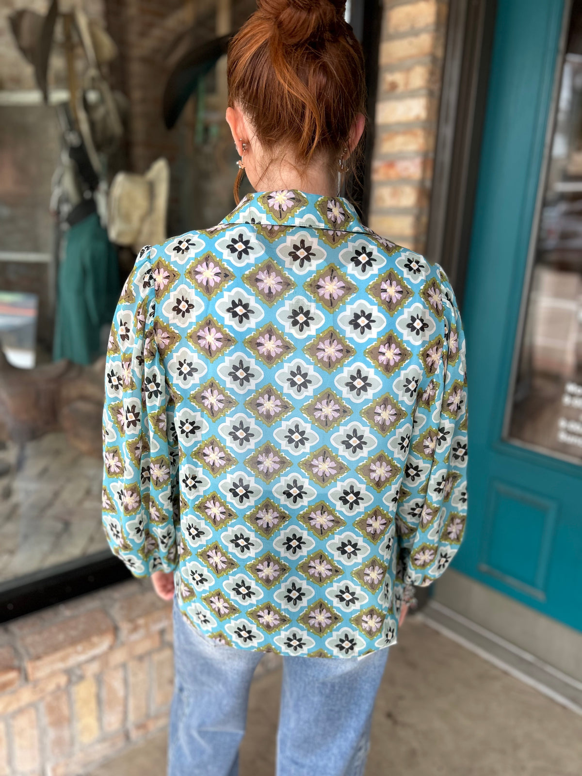 Medallion Blouse