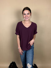Load image into Gallery viewer, V-Neck Dolman Top