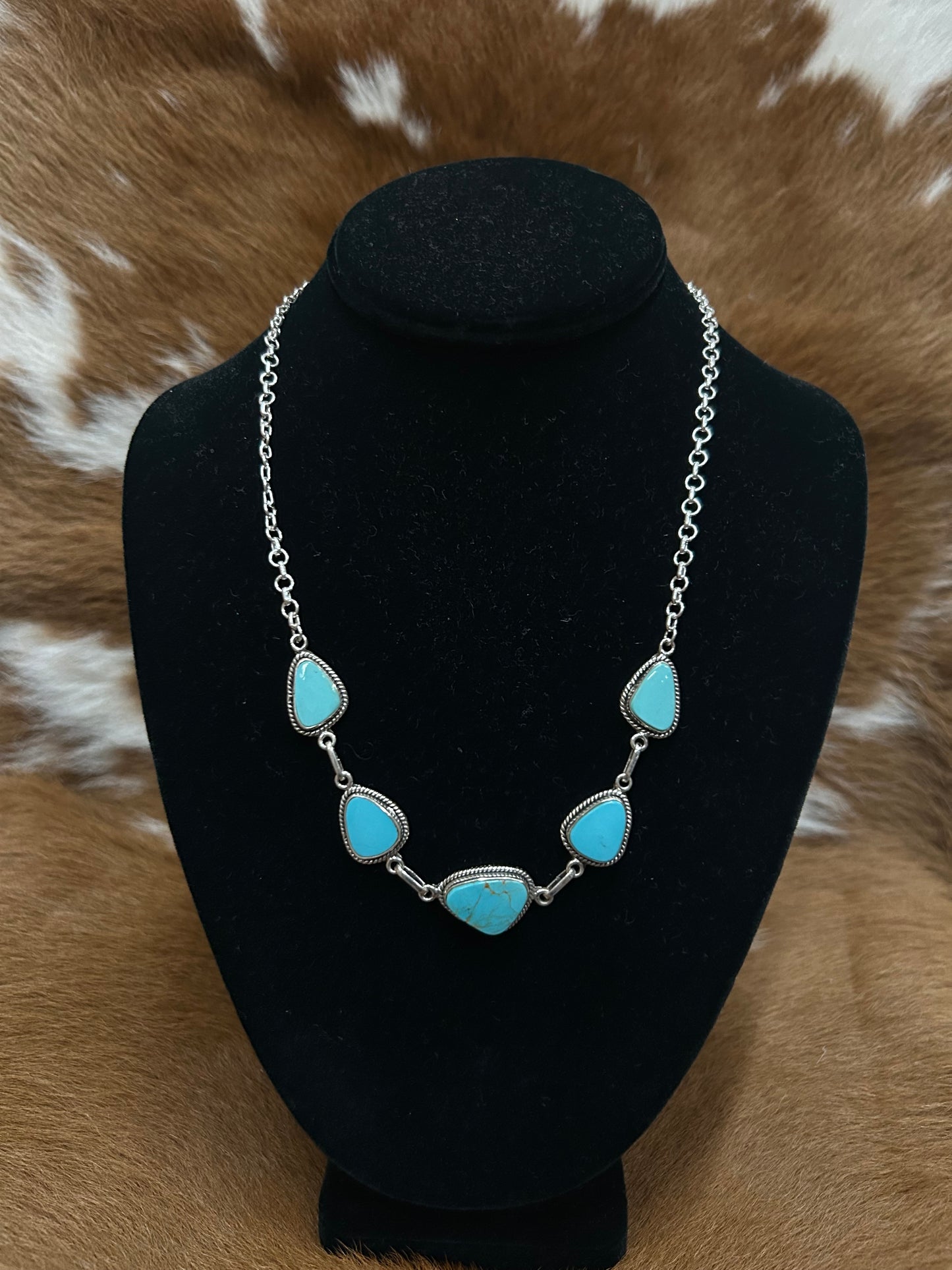 Kingman 5 Stone Necklace