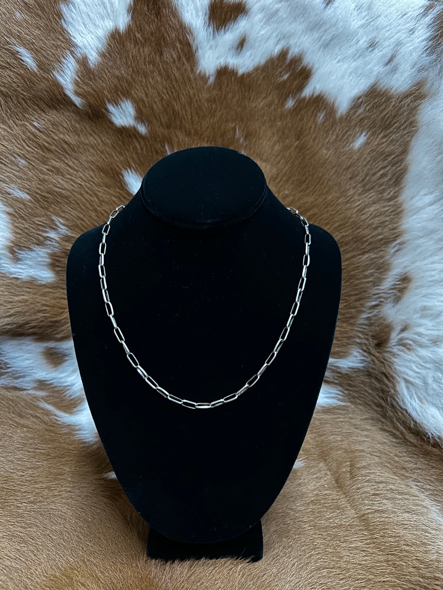 Small Paperclip Necklace