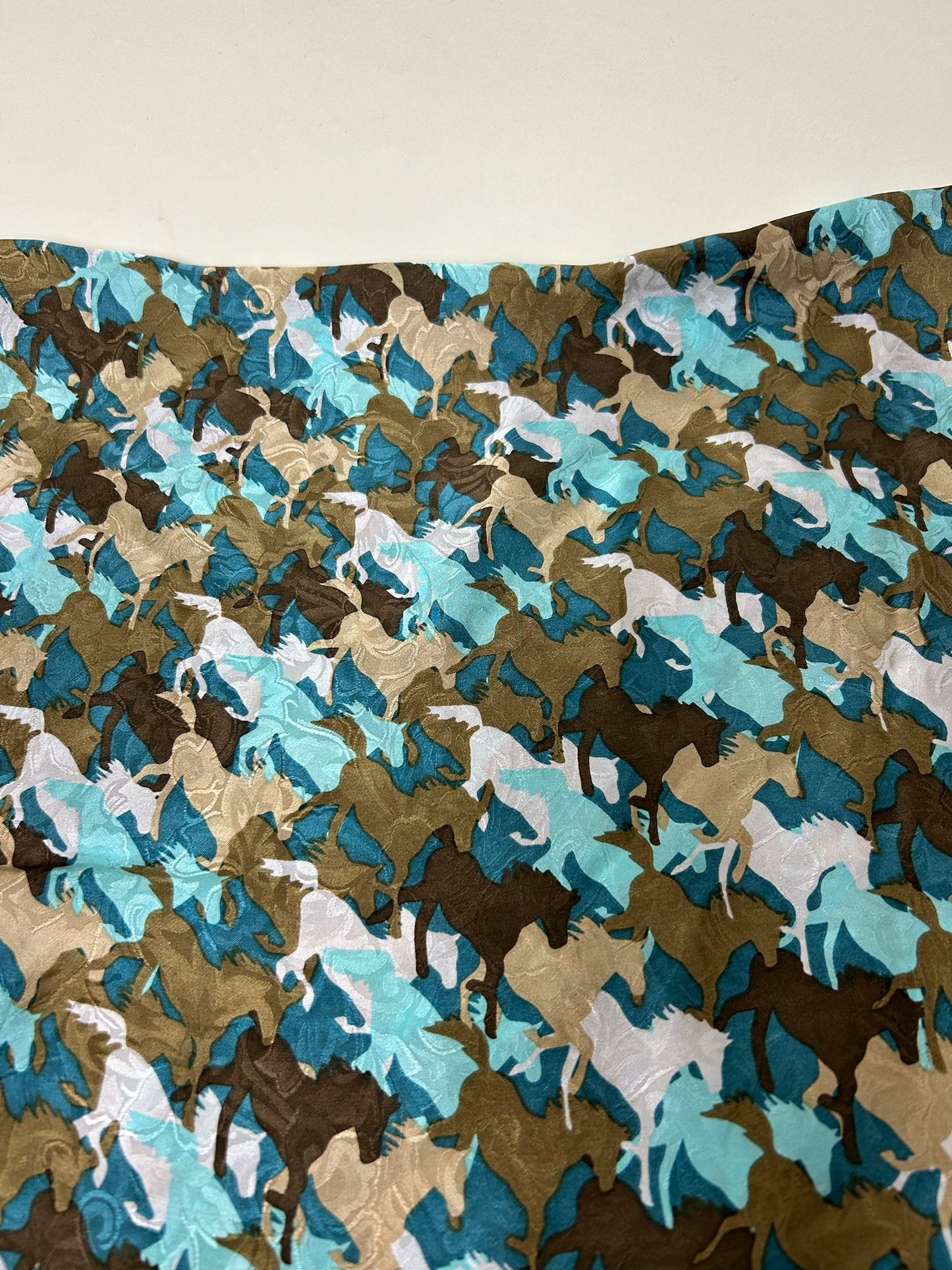 Horse Camo Wild Rag