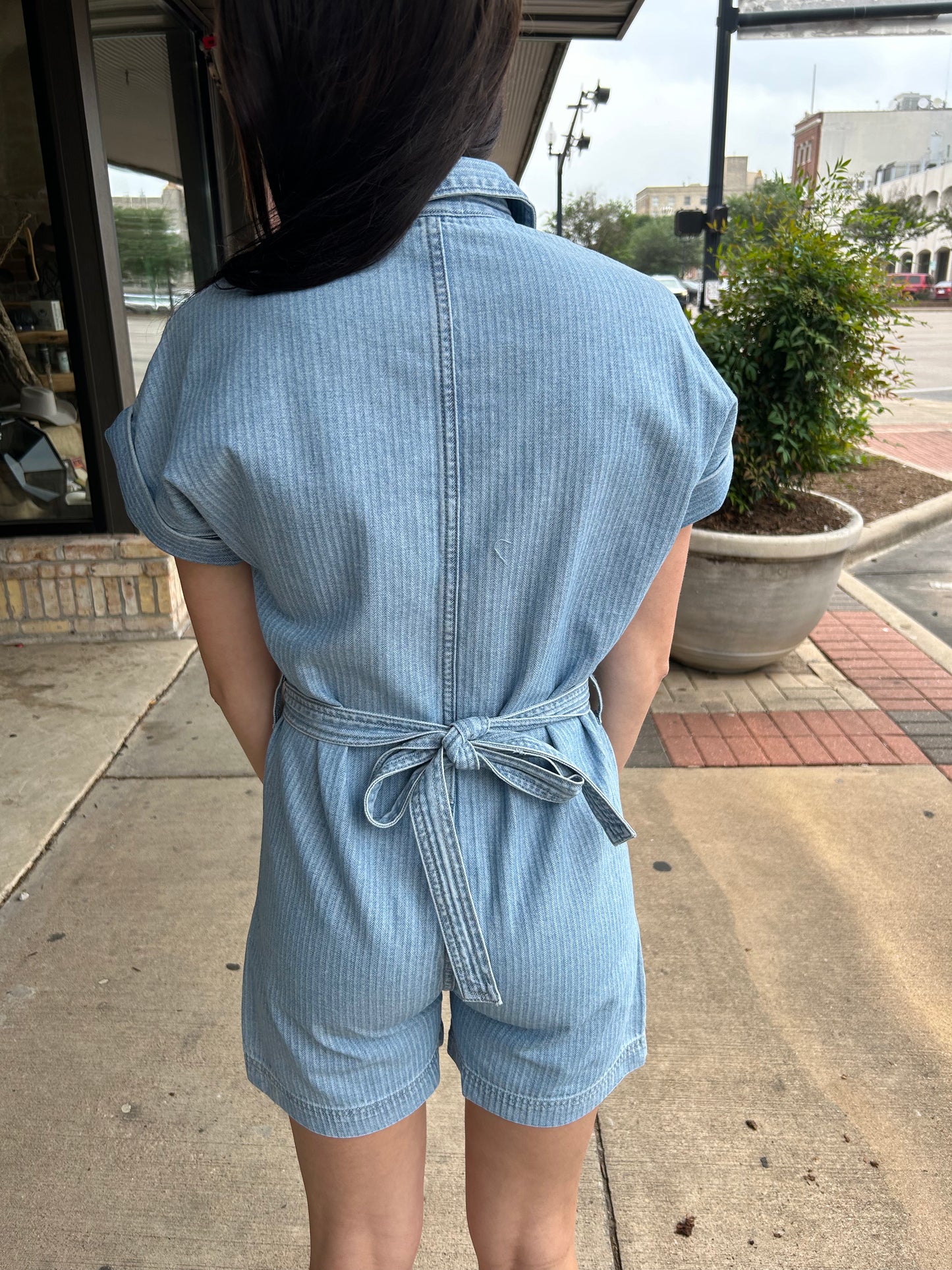 Herringbone Romper