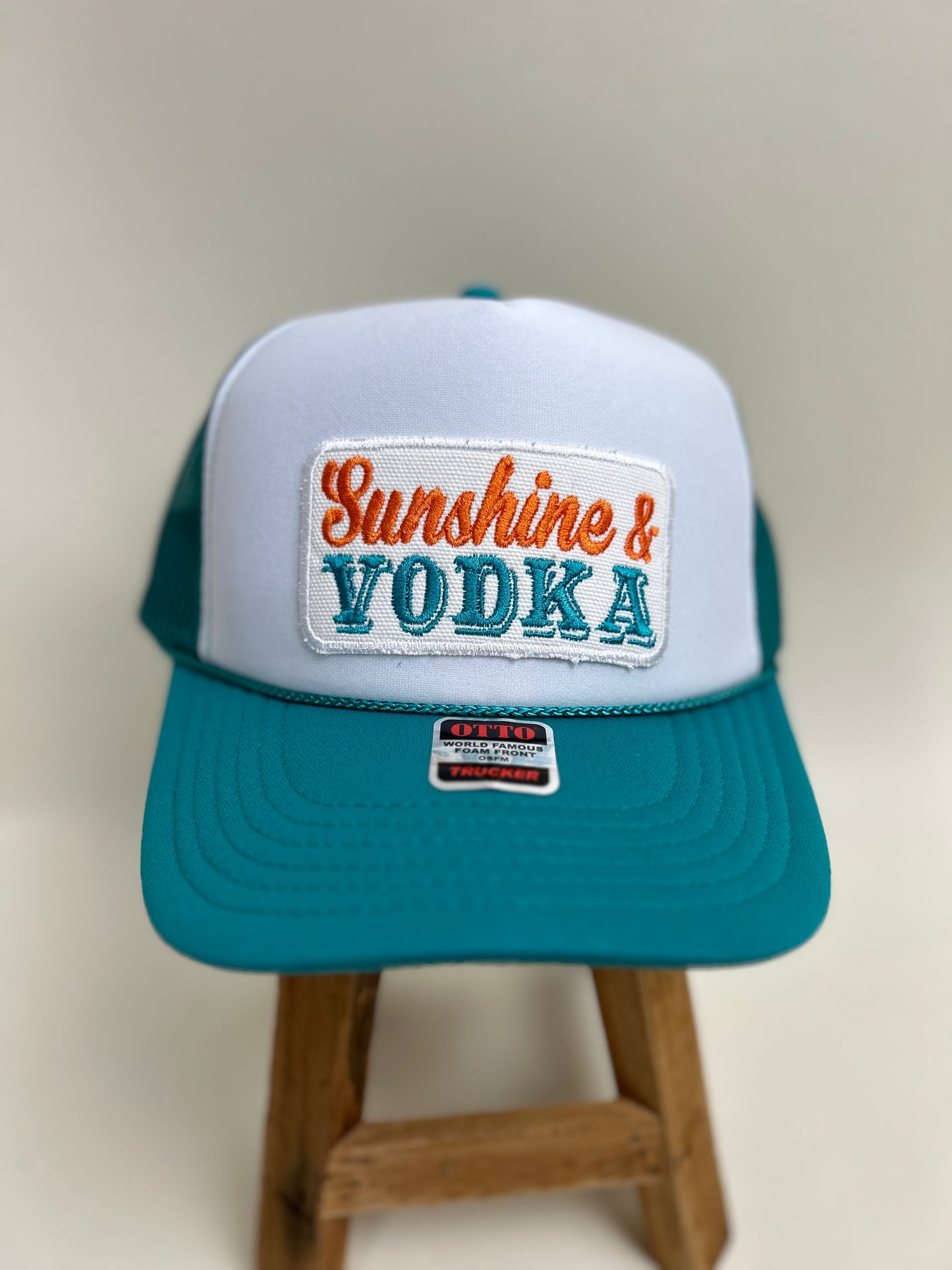 Sunshine & Vodka Trucker Cap