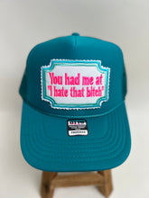 Load image into Gallery viewer, You Had Me Trucker Cap