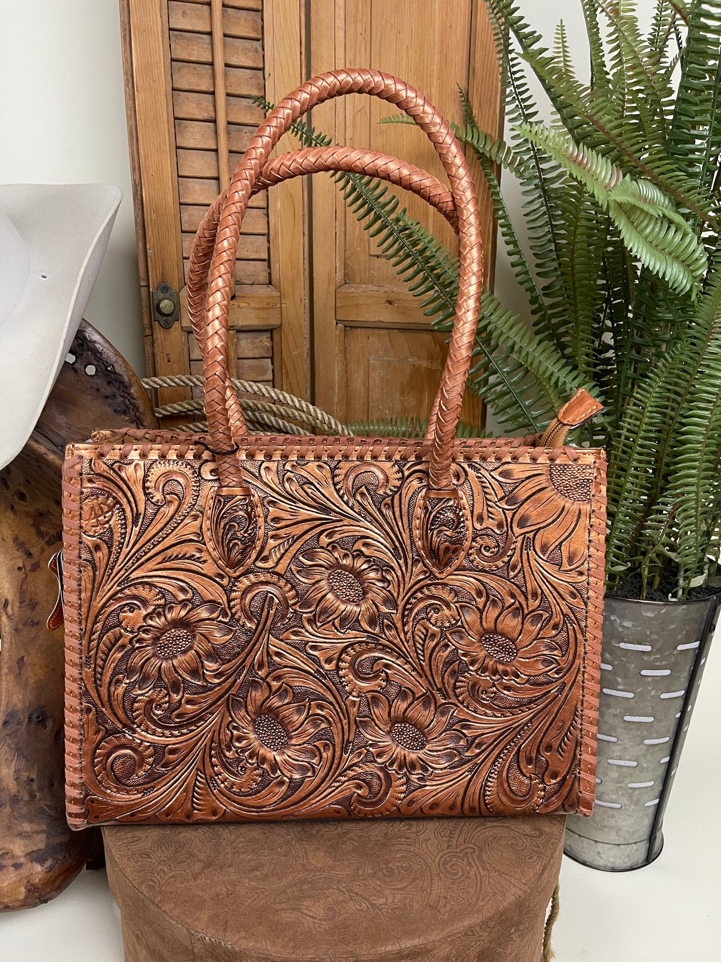 Painted Bunny Purse