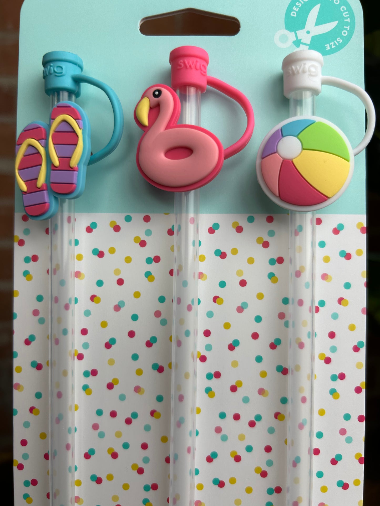 Pool Straw Topper Set