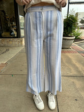 Load image into Gallery viewer, Butler Sky Stripe Trouser