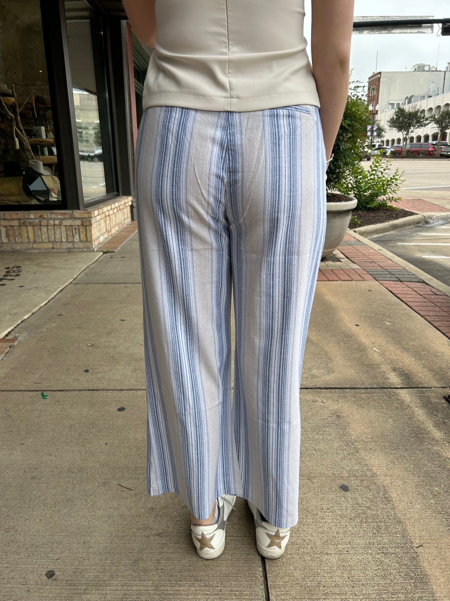 Butler Sky Stripe Trouser