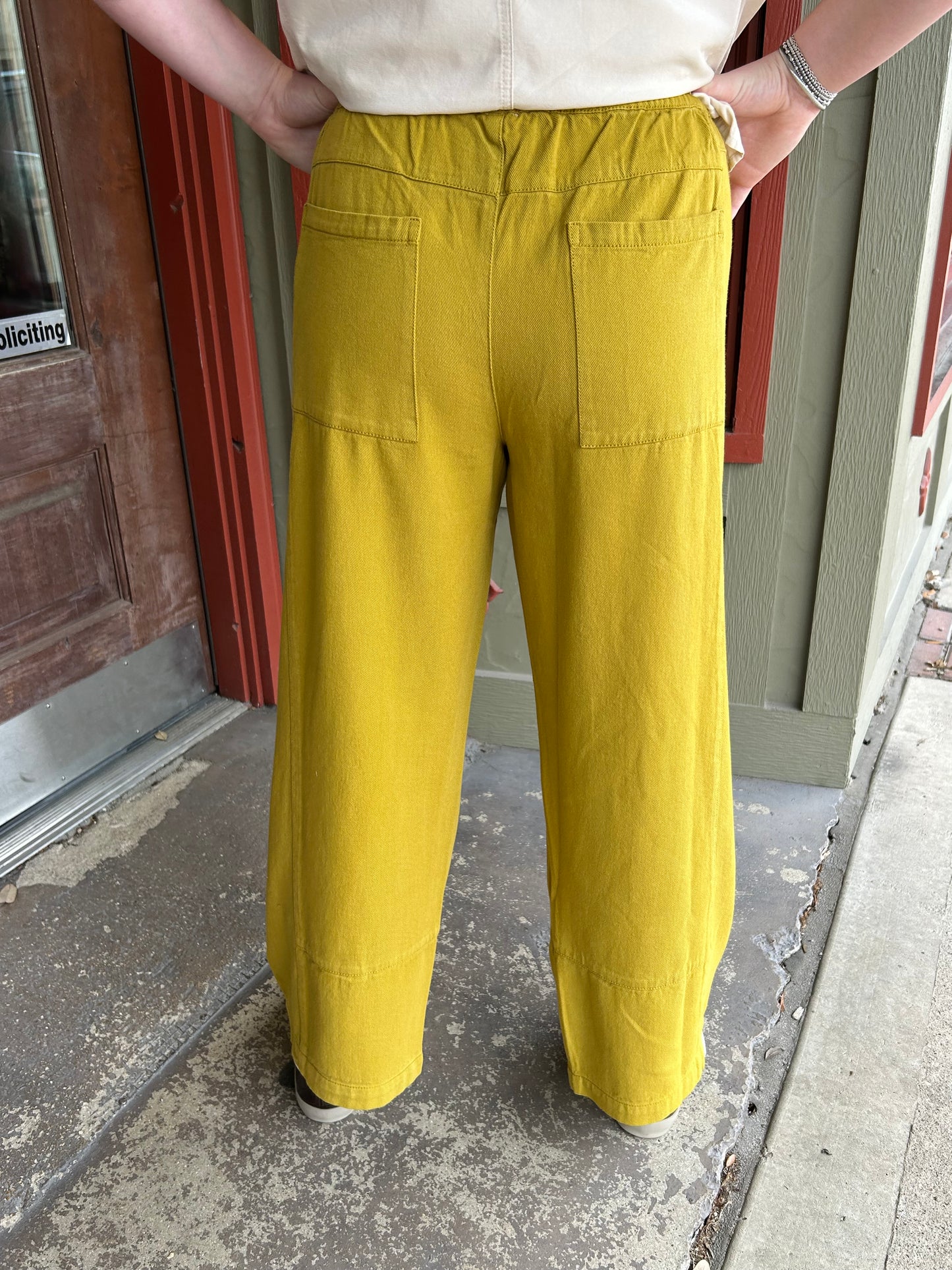 Ochre Barrel Pant