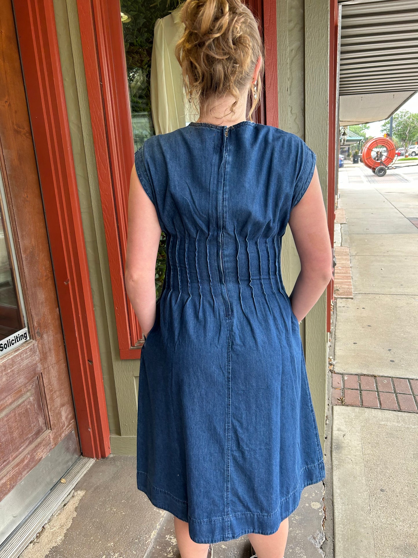 Alice Dress - Denim