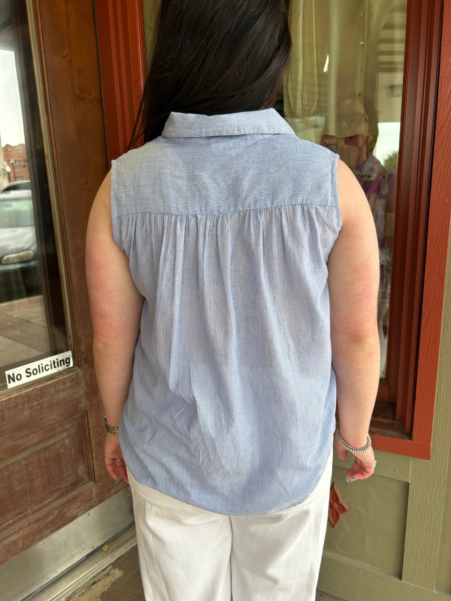 Tucked Pattern Shirt