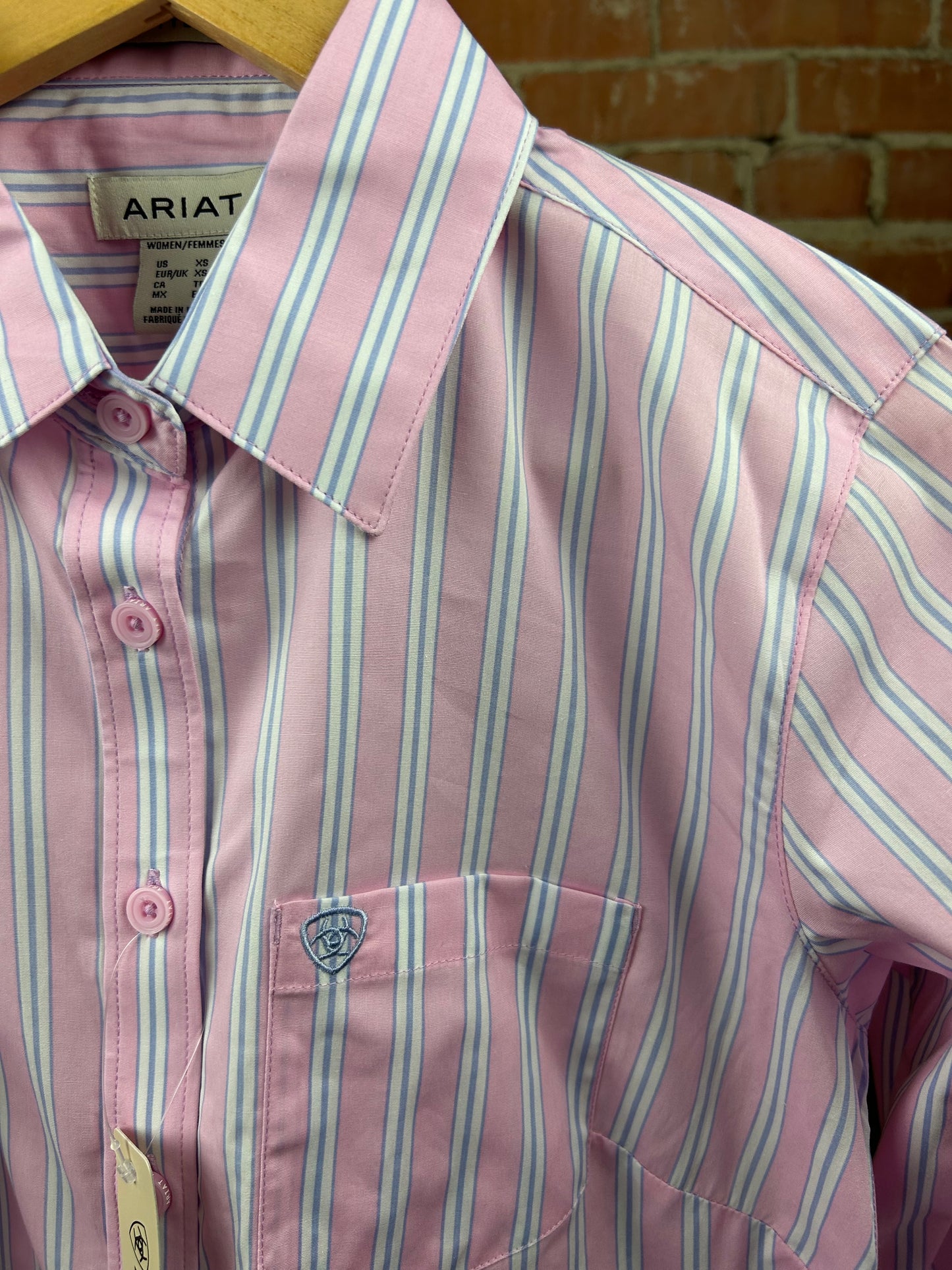 Pink Lavender Stripe Kirby Shirt