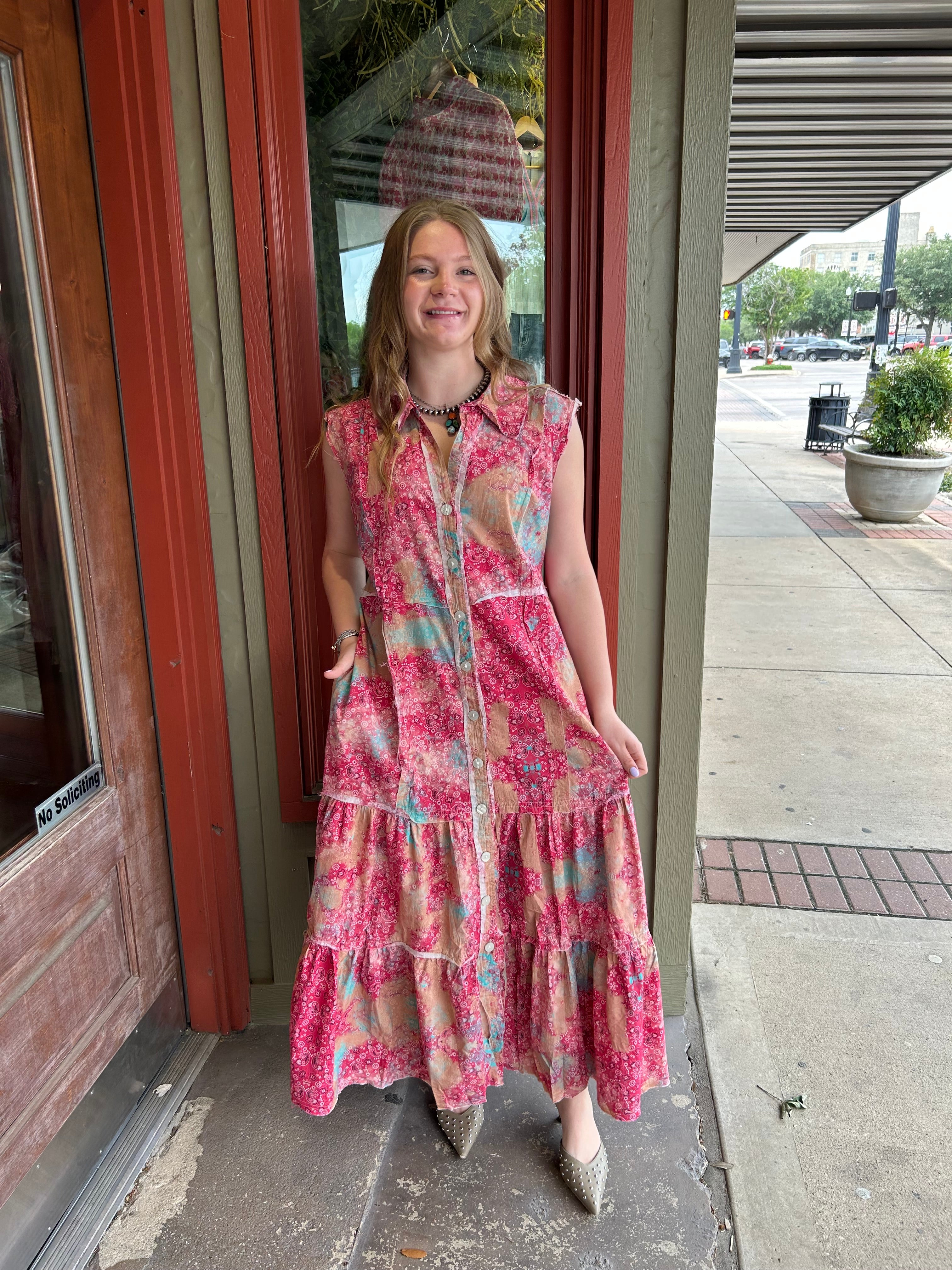 Bandana Dress – Texas Rose Boutique