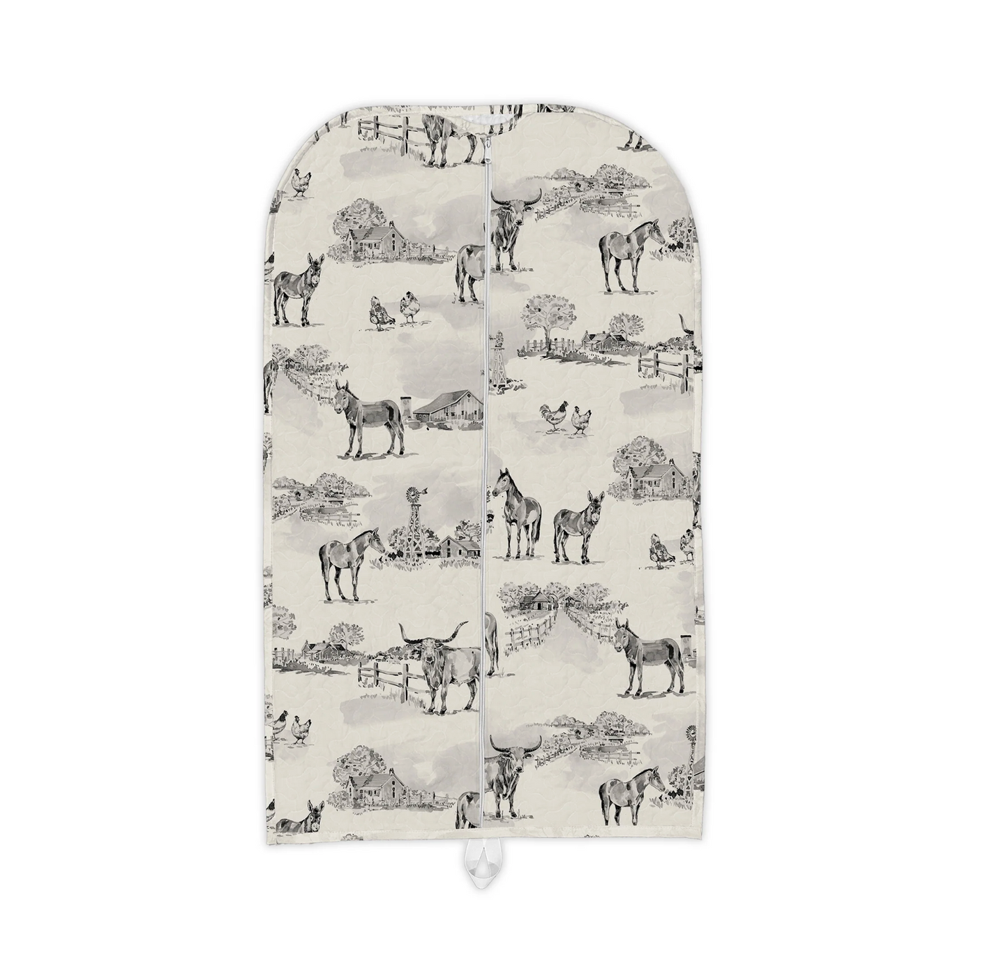 Linen Donkey Toile Garment Bag