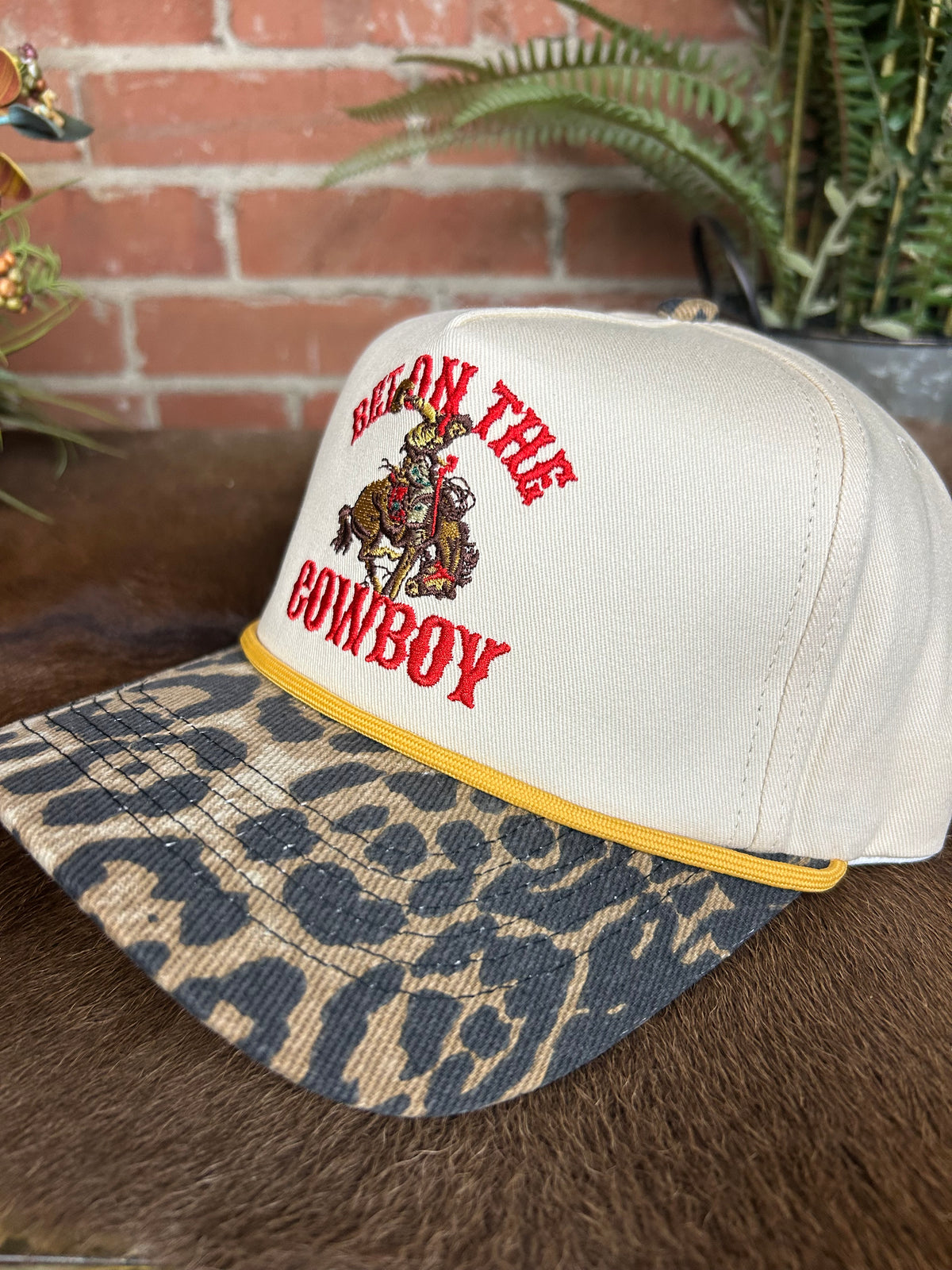 Bet on The Cowboy Cap