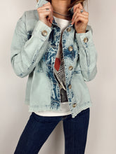 Load image into Gallery viewer, Faded Lights Denim Jacket