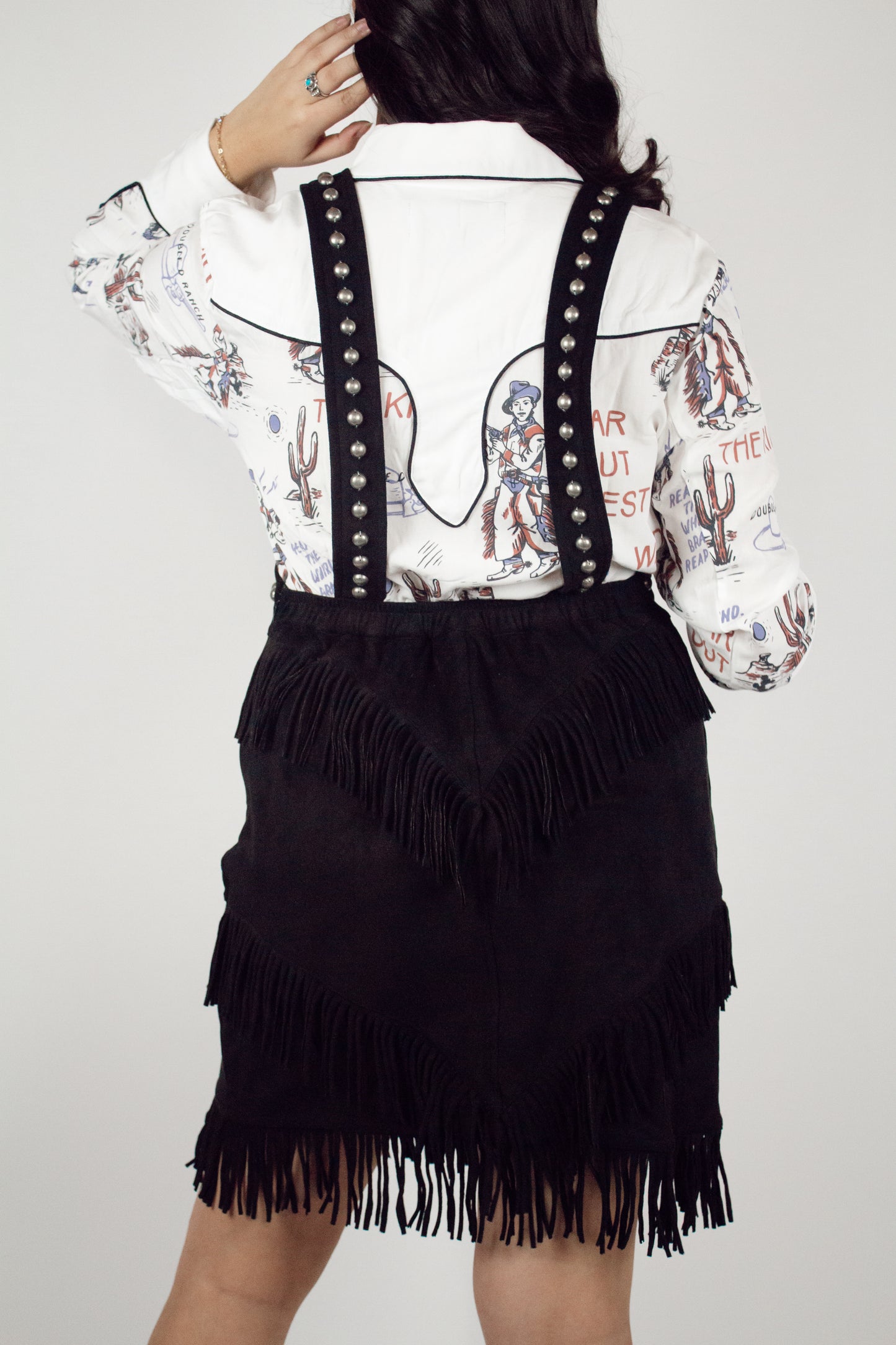 Far Out West Overall Dress