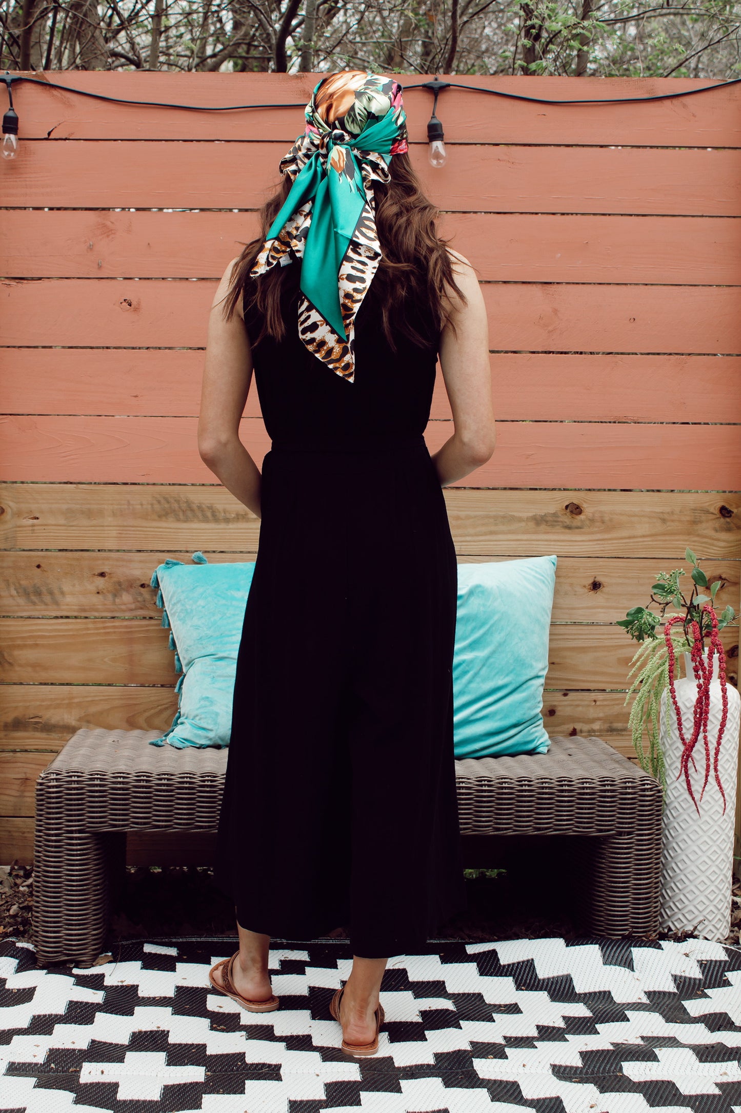 Novella Linen Cropped Jumpsuit