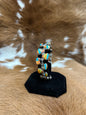 Triangle Inlay Link Bracelet