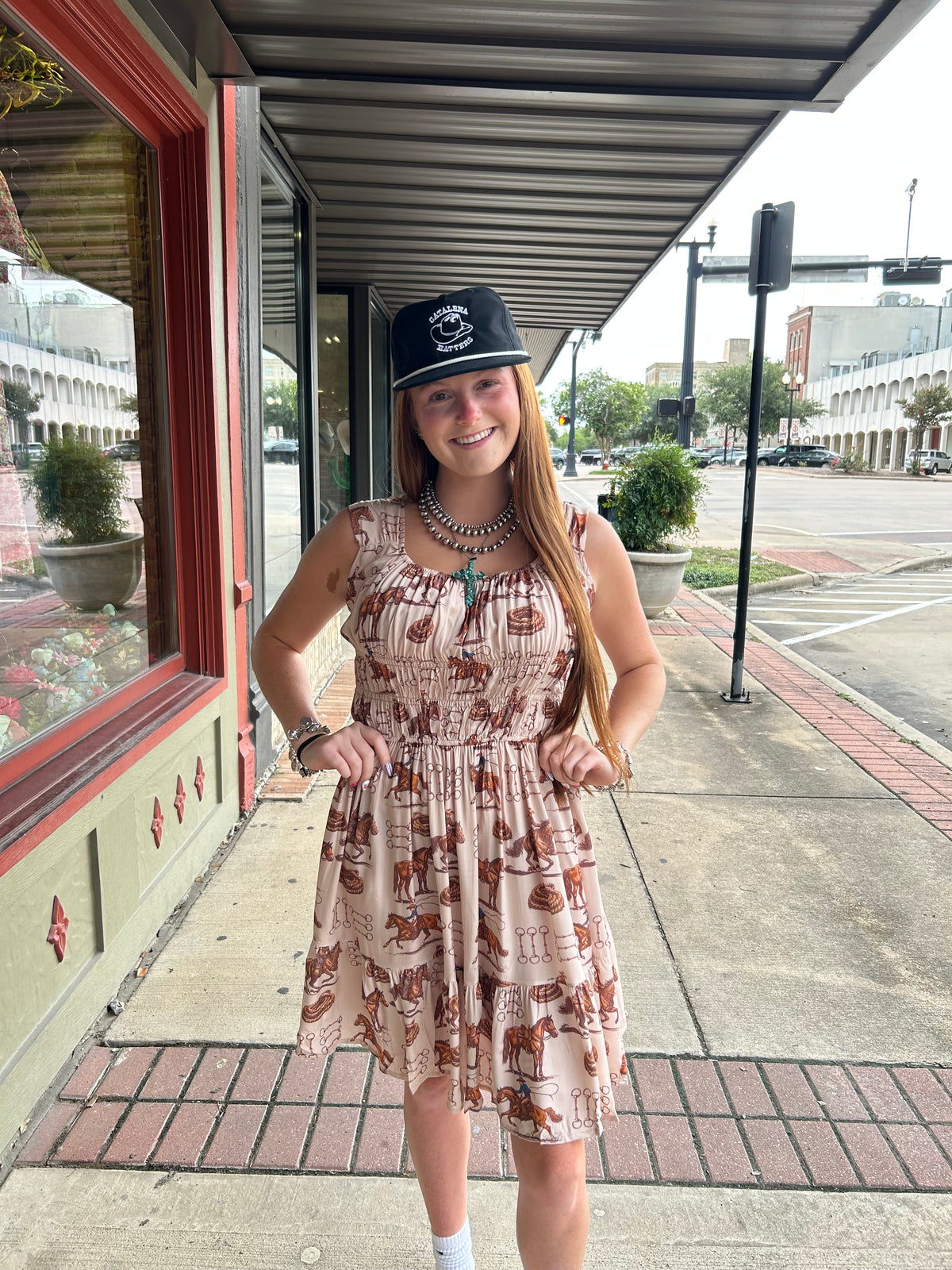 Horse Snaffle Bit Flutter Dres