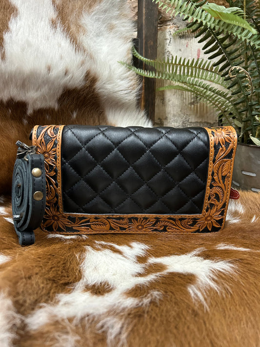 Quilted Book Wallet
