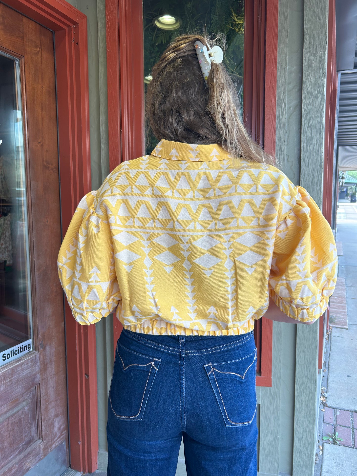 Jacquard Jacket